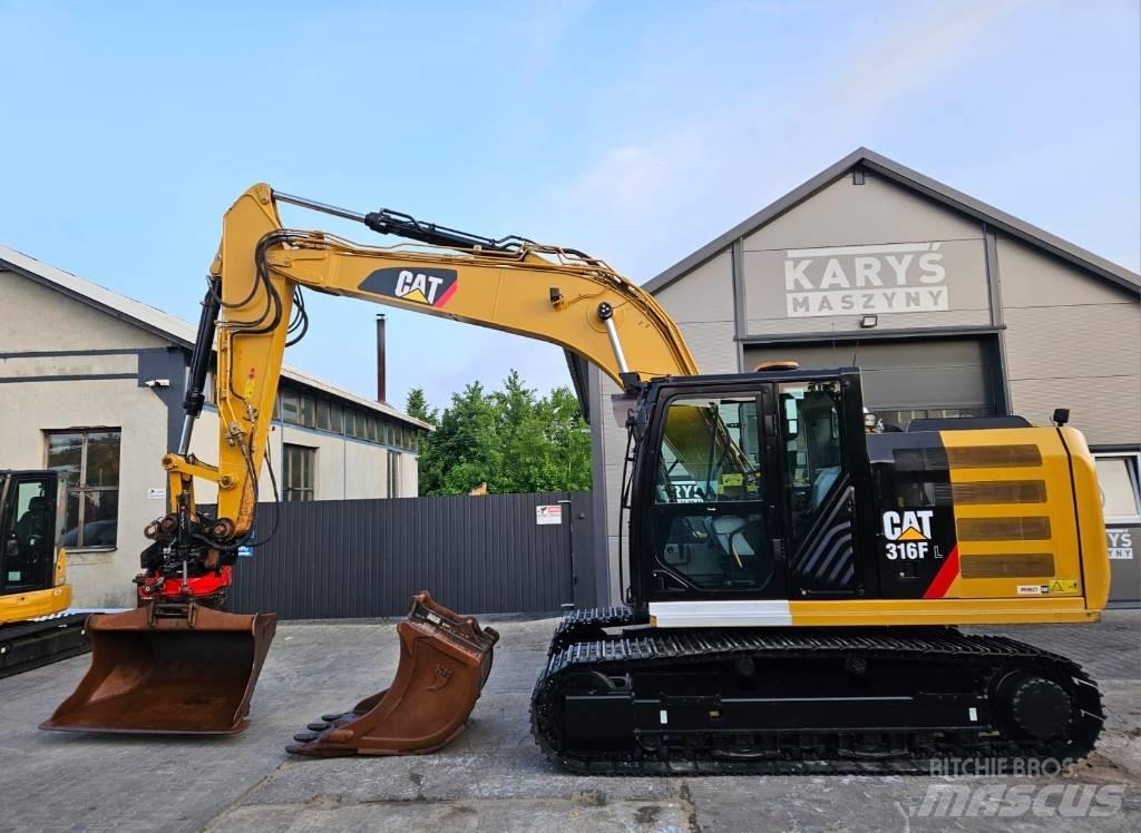 CAT 316FL Rupsgraafmachines