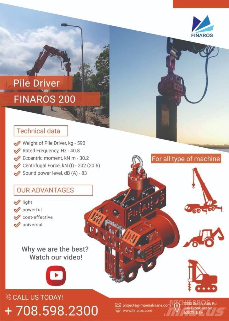  Finaros FR200 Hydraulische Boorhamer