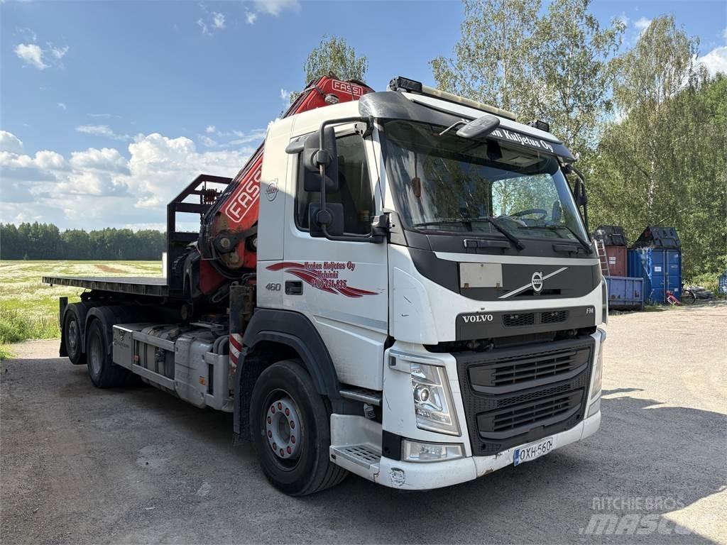 Volvo FM460 6x2*4 Vlakke laadvloer met kraan
