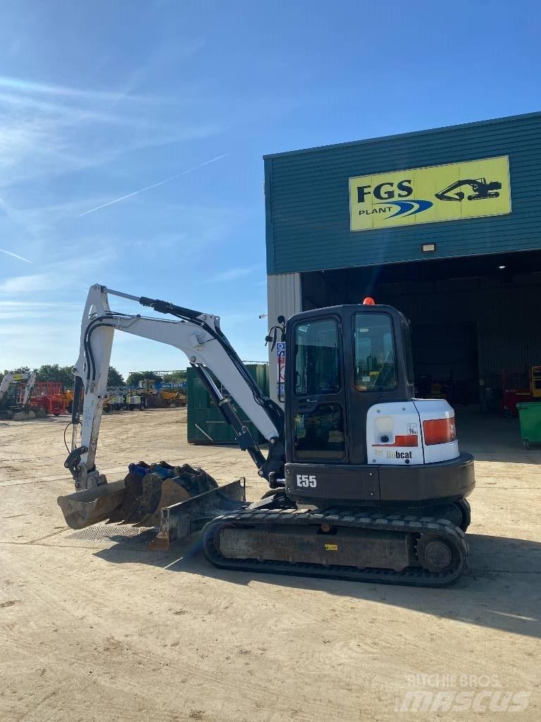 Bobcat E 55 Minigraafmachines < 7t