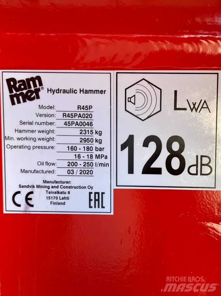 Rammer R45P Hamers en brekers