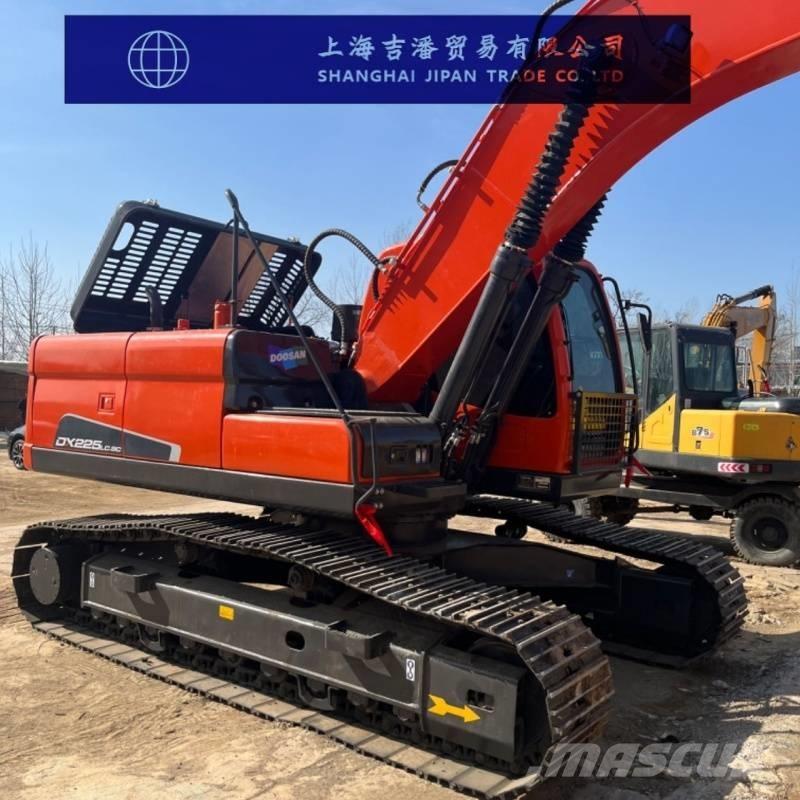 Doosan DX 225 Rupsgraafmachines