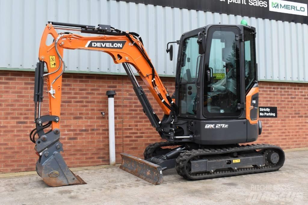 Develon DX27Z-7 Minigraafmachines < 7t