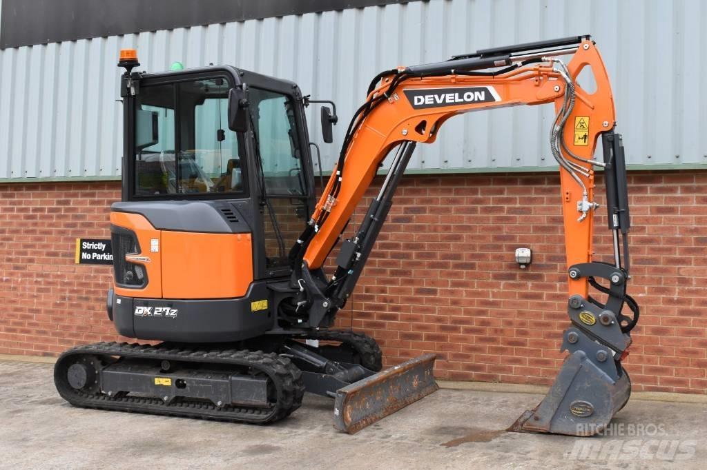 Develon DX27Z-7 Minigraafmachines < 7t