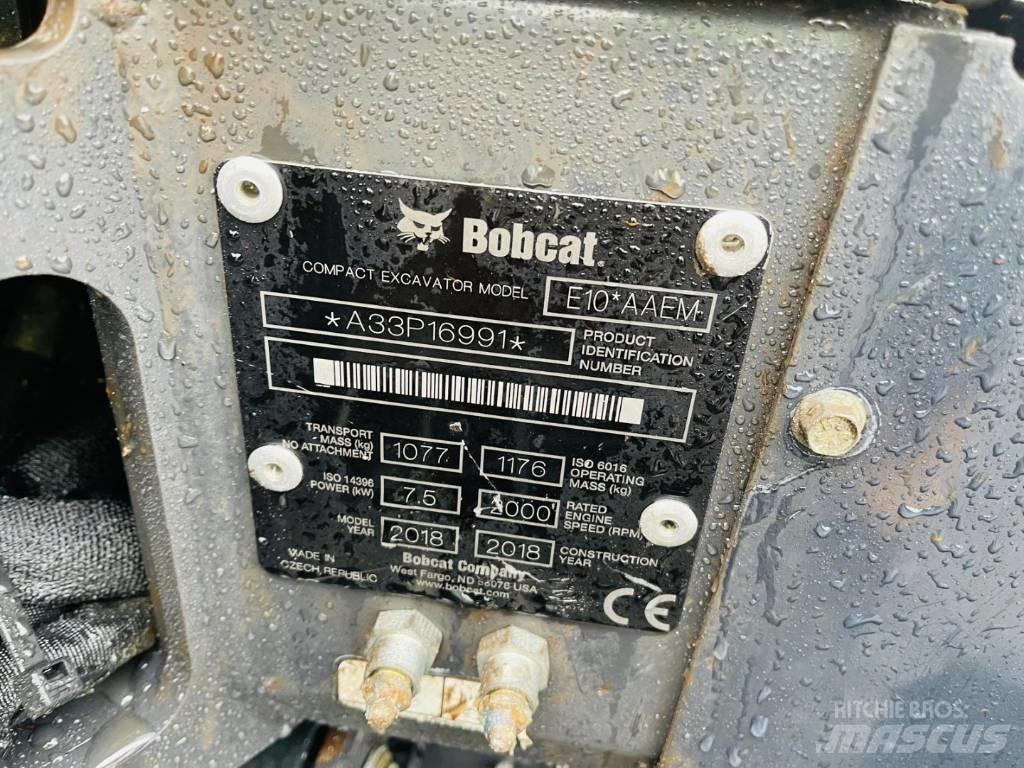 Bobcat E 10 Minigraafmachines < 7t