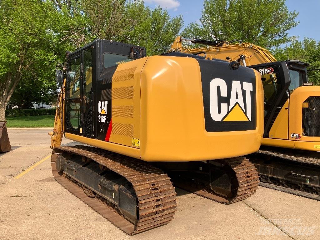 CAT 318 FL Rupsgraafmachines