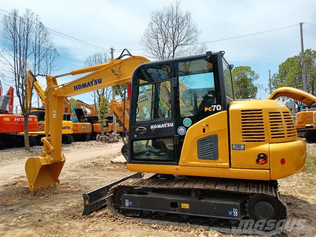 Komatsu PC 70 Midigraafmachines 7t - 12t