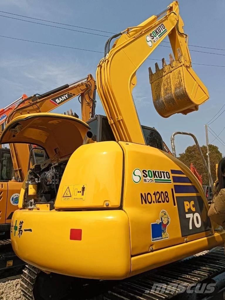 Komatsu PC 70 Midigraafmachines 7t - 12t