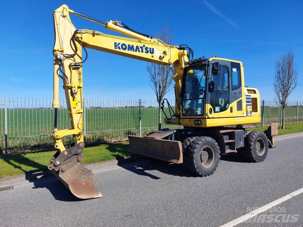 Komatsu PW148-10 Wielgraafmachines