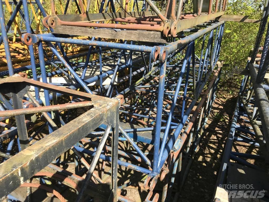  Several boom parts Kranen onderdelen en gereedschap