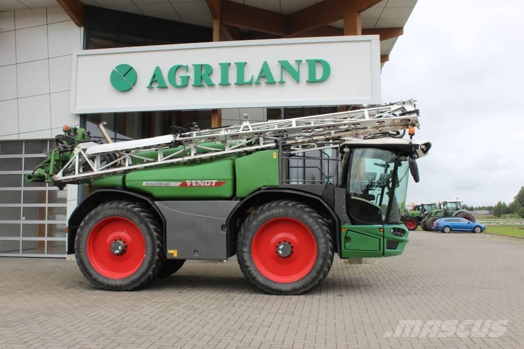 Fendt Rogator 665 Zelfrijdende spuitmachines