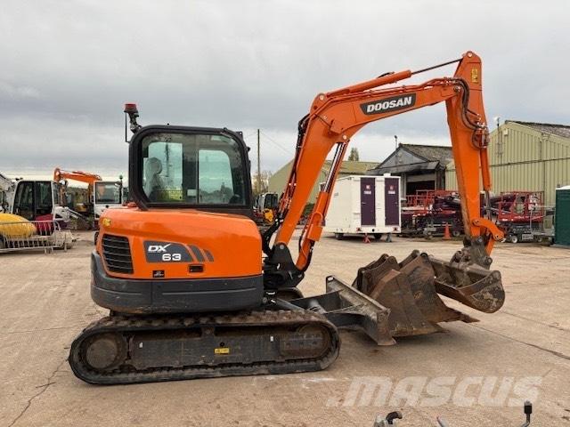 Doosan DX 63-3 Minigraafmachines < 7t