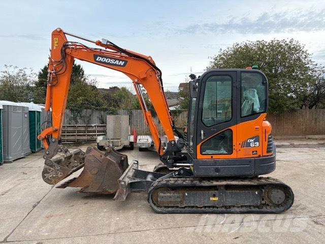 Doosan DX 63-3 Minigraafmachines < 7t