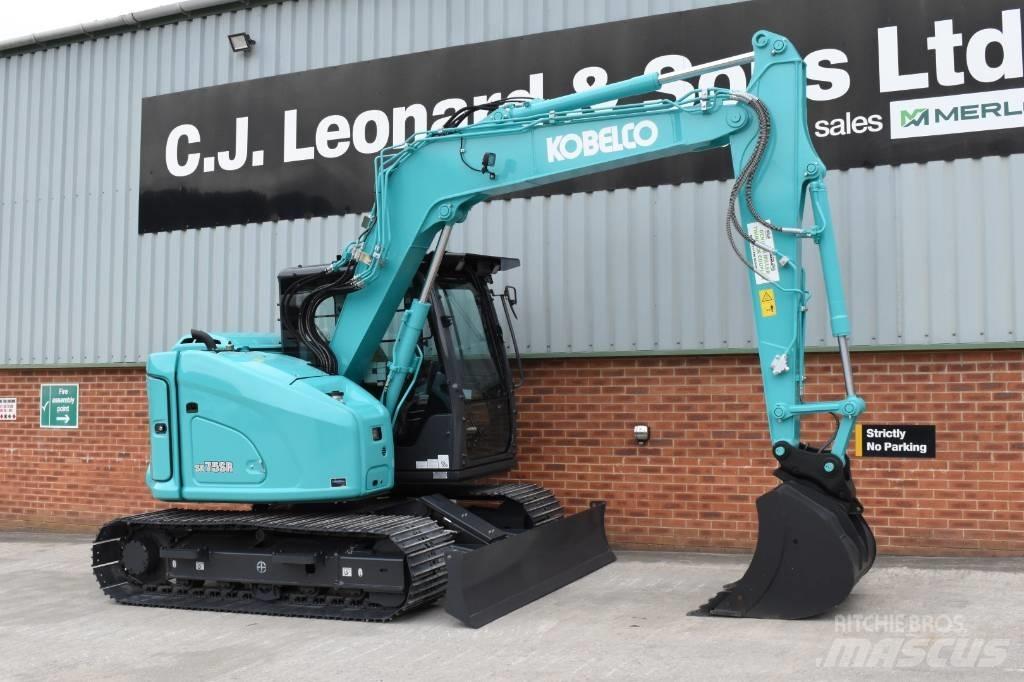 Kobelco SK75SR-7 Midigraafmachines 7t - 12t