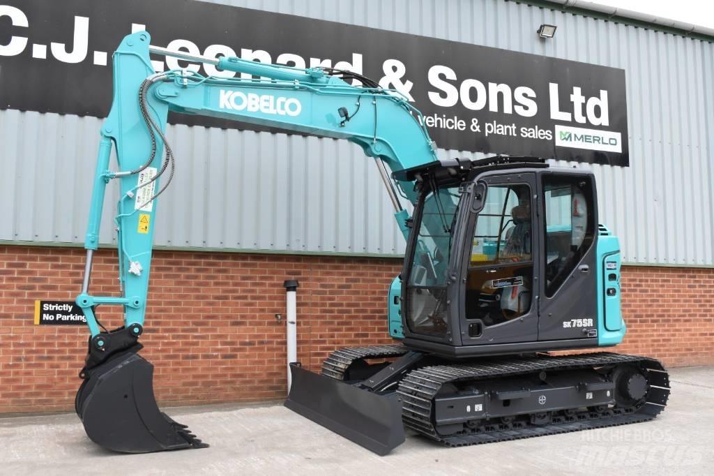 Kobelco SK75SR-7 Midigraafmachines 7t - 12t