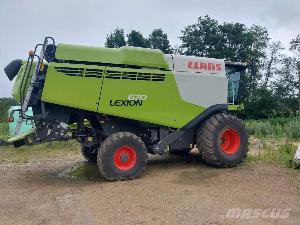 CLAAS Lexion 670 Maaidorsmachines
