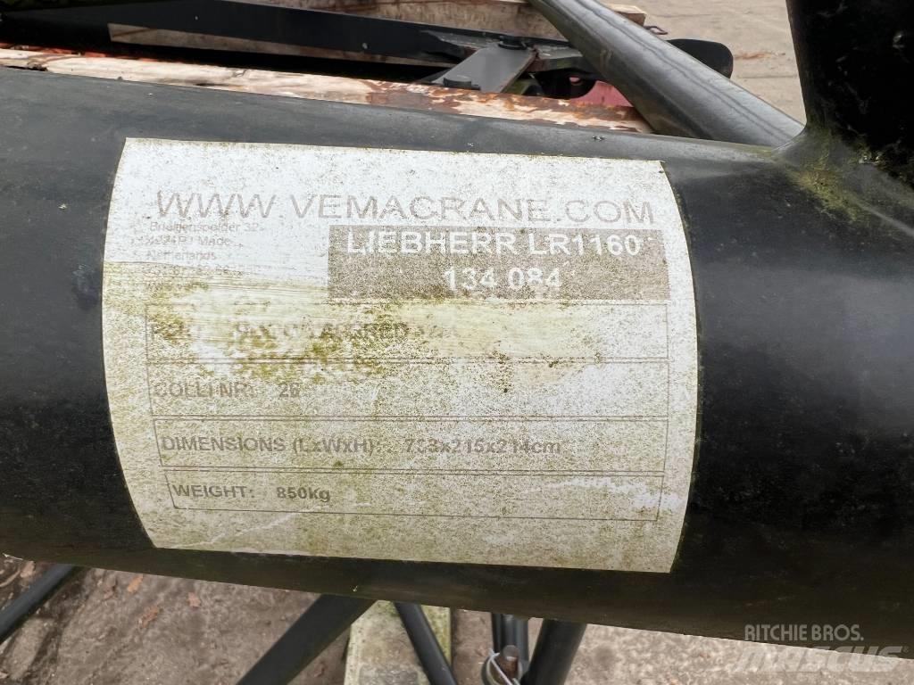 Liebherr LR 1160 Kranen onderdelen en gereedschap