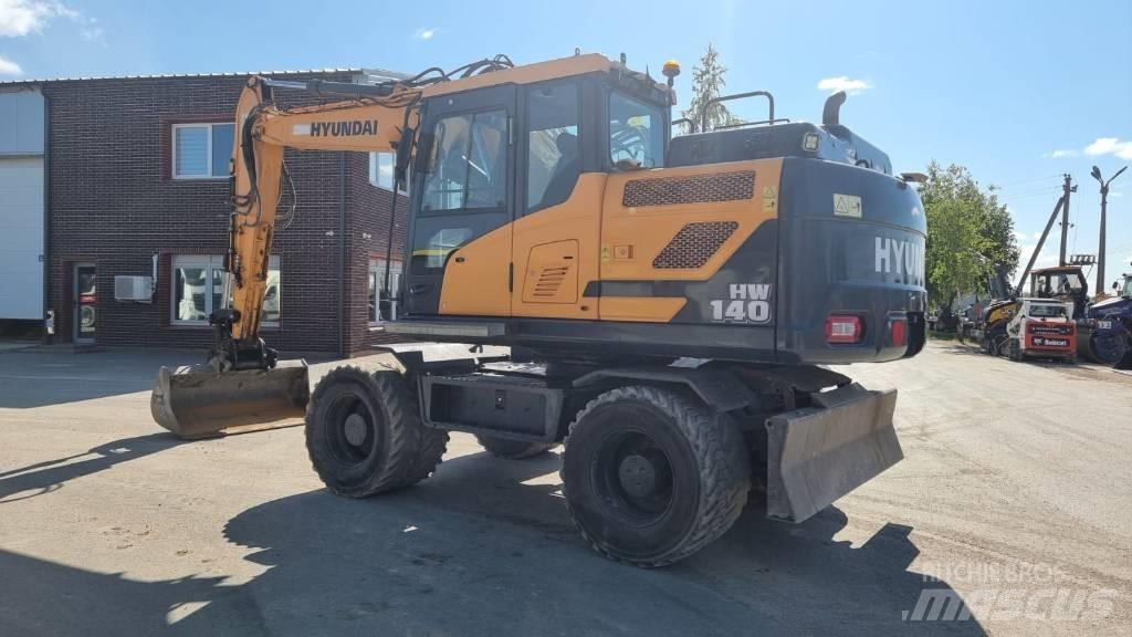 Hyundai HW 140 Wielgraafmachines