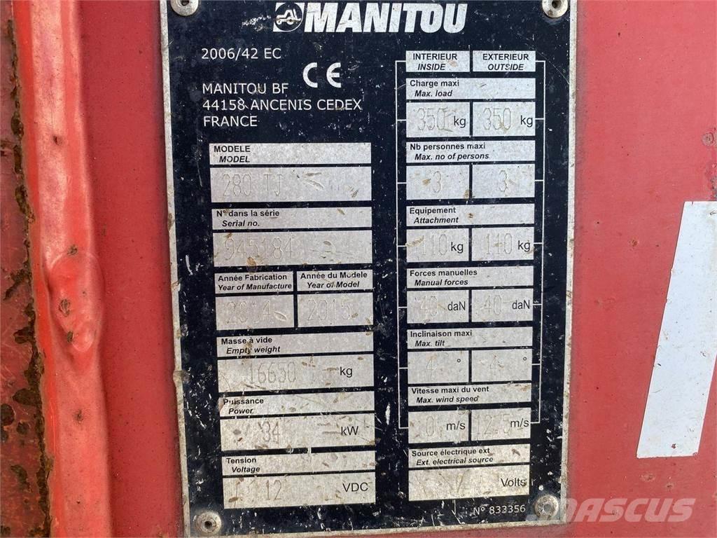 Manitou 280TJ Knikarmhoogwerkers