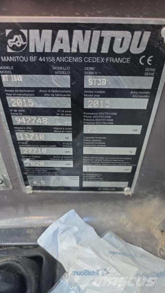Manitou MT 1840 Bouw - Overige