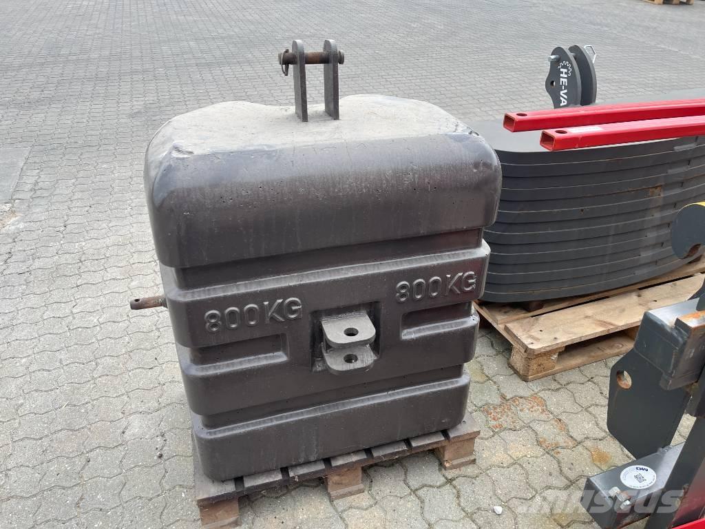 He-Va 800 KG Frontgewichten