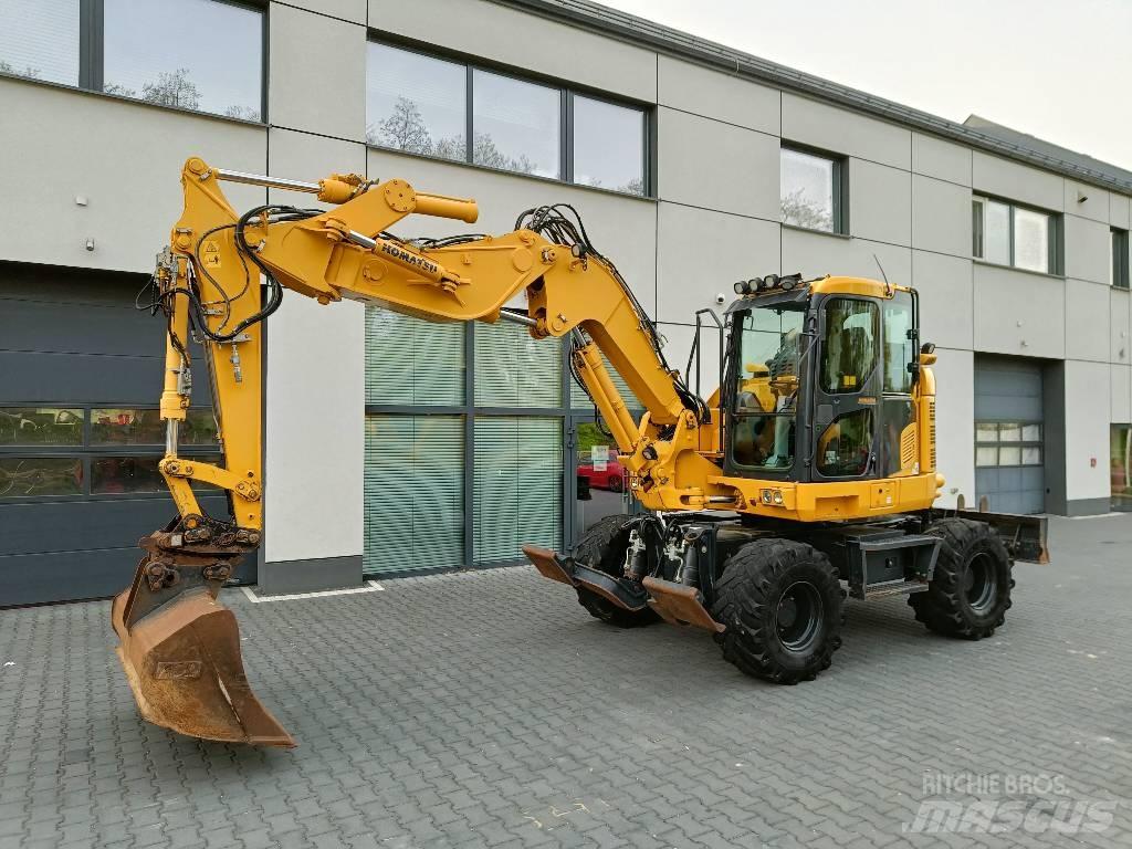 Komatsu PW118 MR-11 Wielgraafmachines