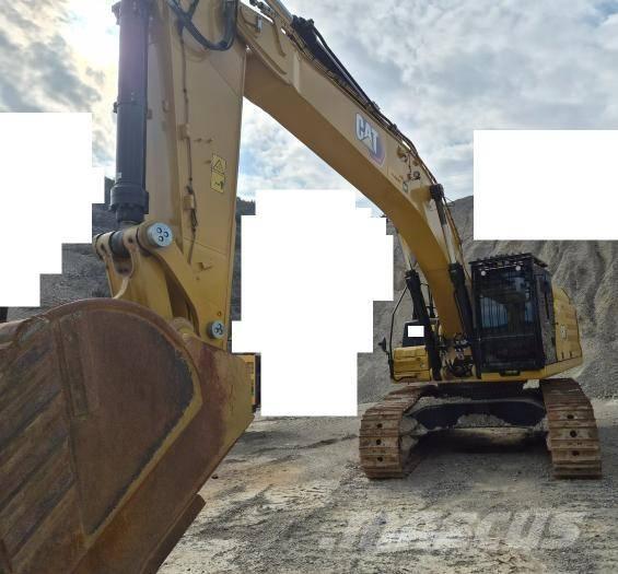 CAT 349 Rupsgraafmachines