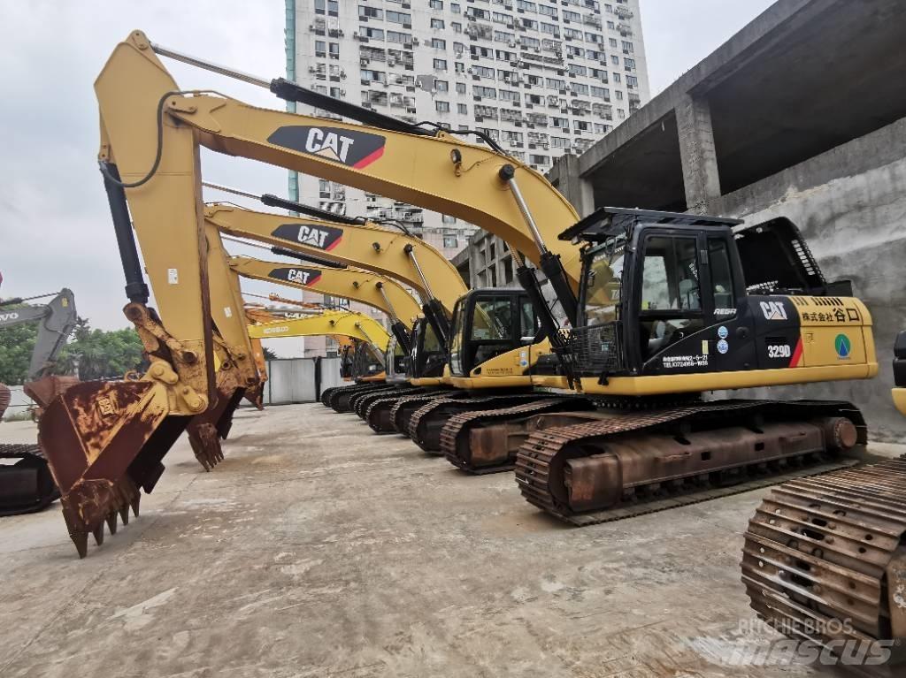 CAT 329 D Rupsgraafmachines