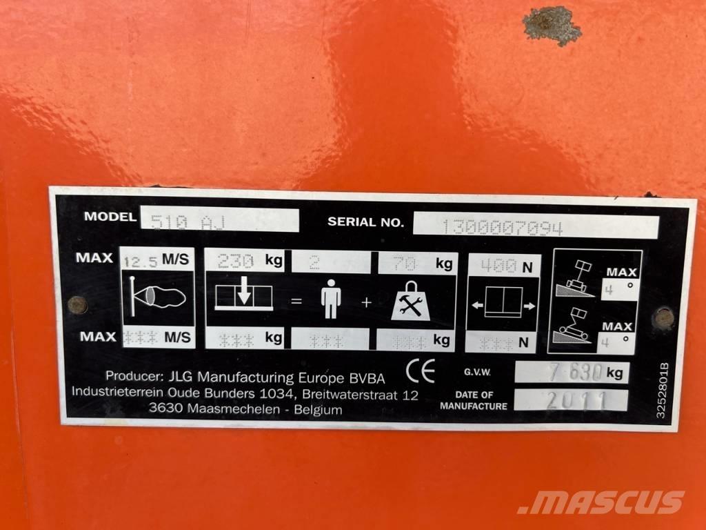 JLG 510 AJ Knikarmhoogwerkers