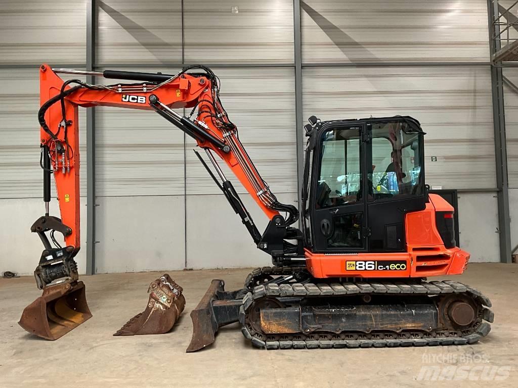 JCB 86 C-1 powertilt Midigraafmachines 7t - 12t