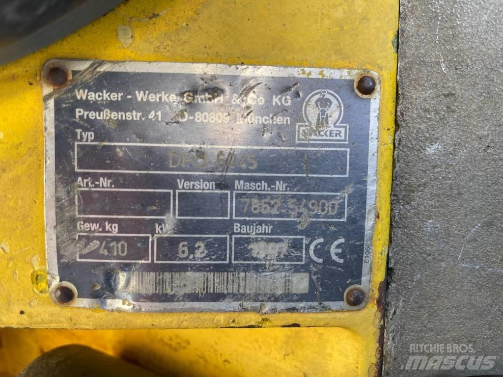 Wacker DPU5045 Trilmachines