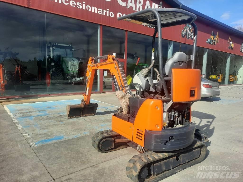 Hitachi ZX19U-5A Minigraafmachines < 7t