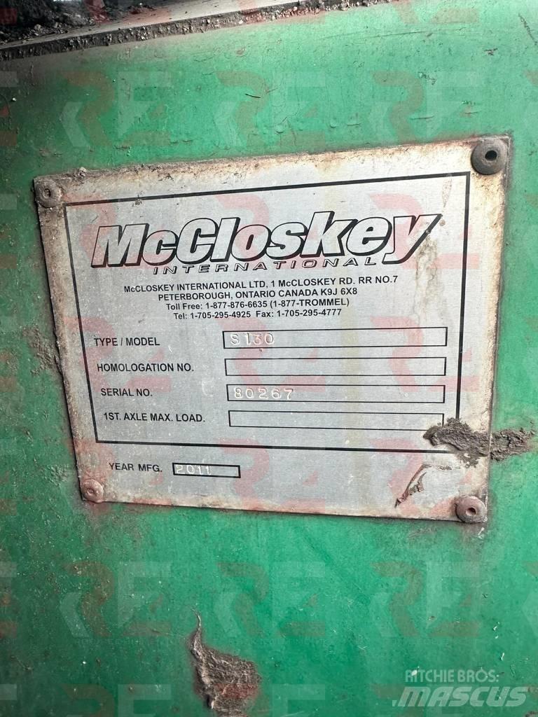McCloskey S130 Mobiele zeefinstallaties