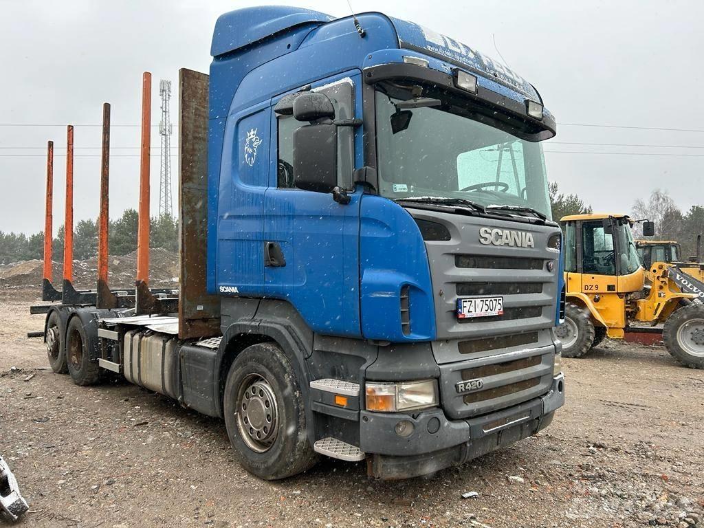 Scania R 420 Hout-Bakwagens