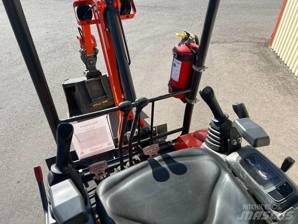 Kubota U 17-3 Minigraafmachines < 7t