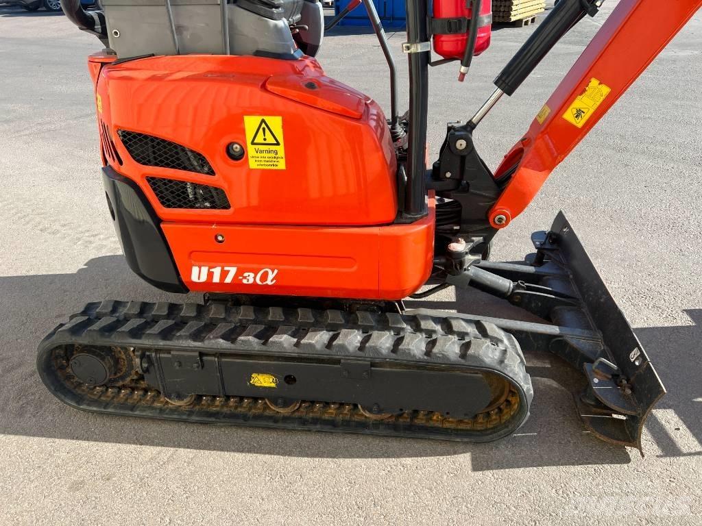 Kubota U 17-3 Minigraafmachines < 7t