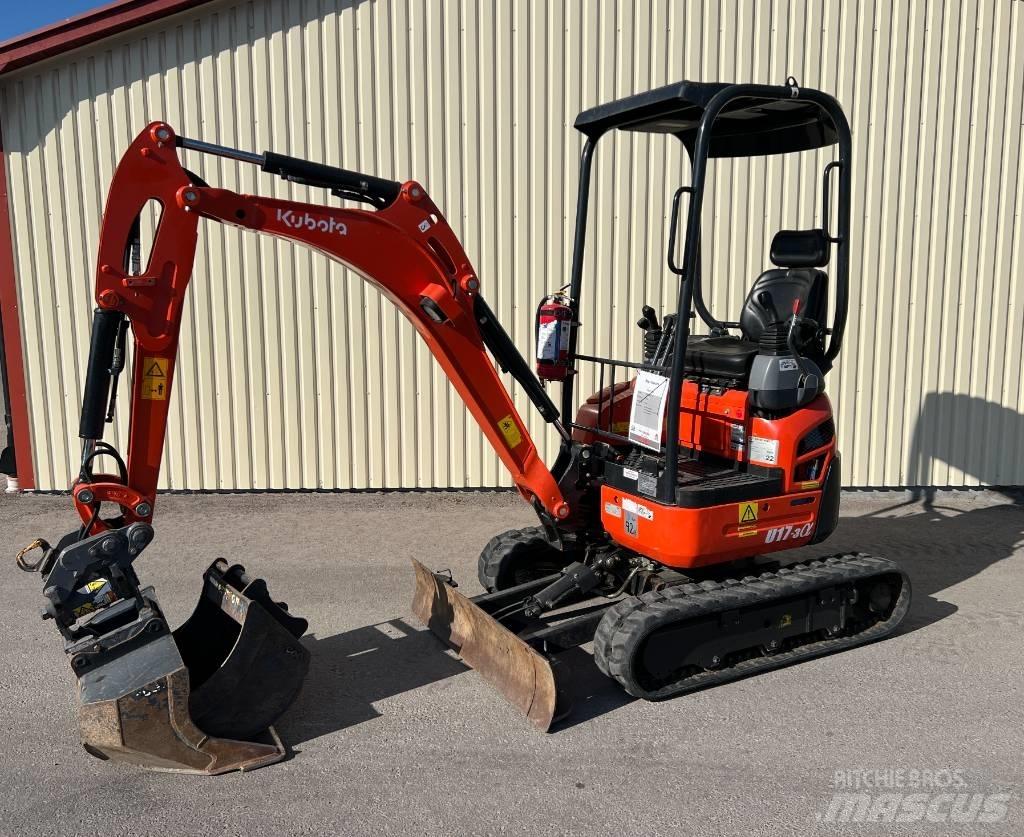 Kubota U 17-3 Minigraafmachines < 7t