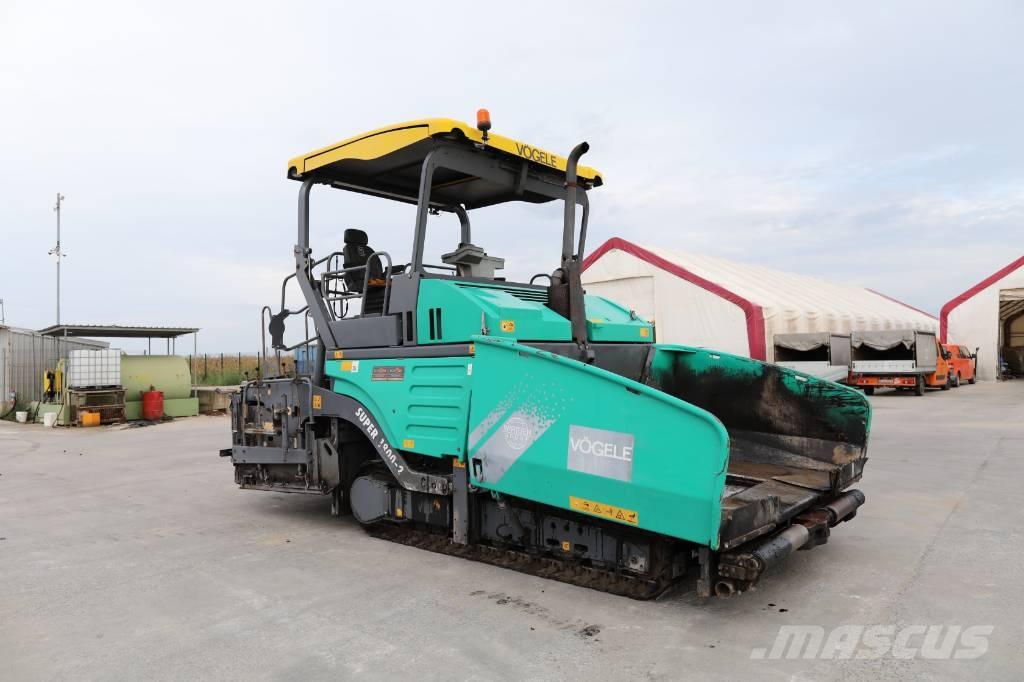 Vögele Super 1800 - 2 Asfaltafwerkmachines