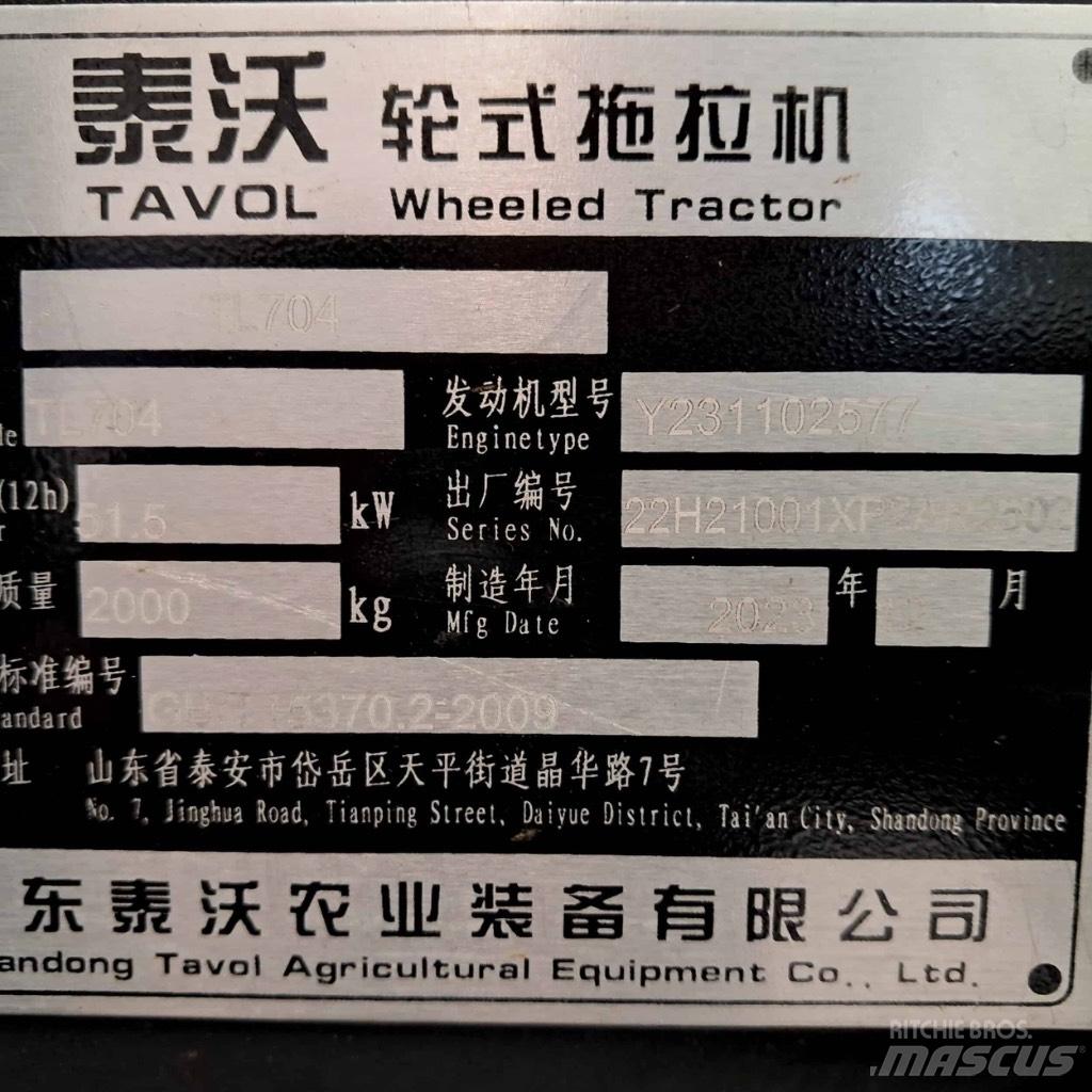  Tavol TL704 Tractoren
