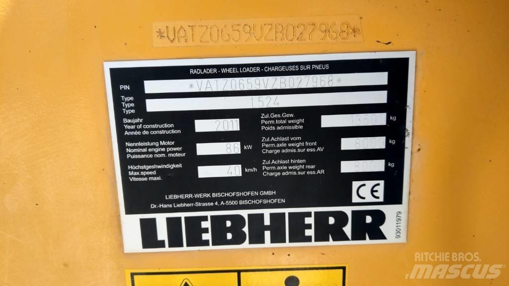 Liebherr L 524 Wielladers