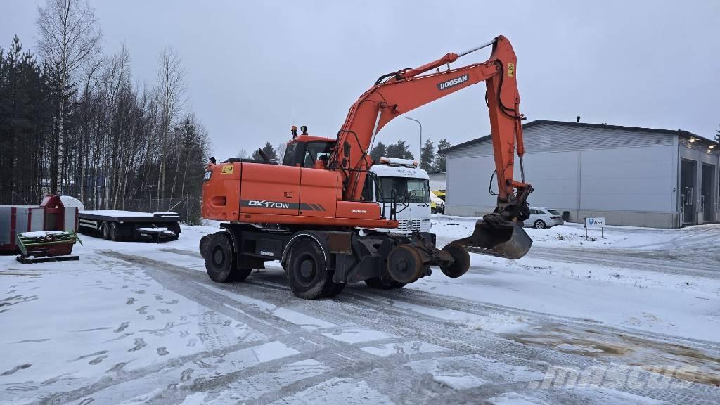 Doosan DX 170 W Wielgraafmachines
