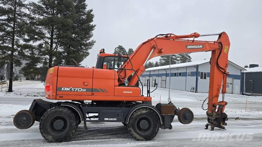Doosan DX 170 W Wielgraafmachines