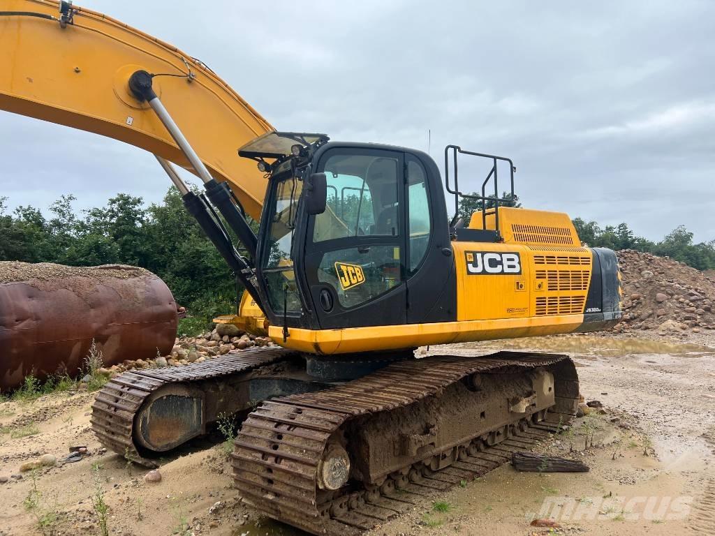 JCB Js 330 lr Graafmachines Long Reach