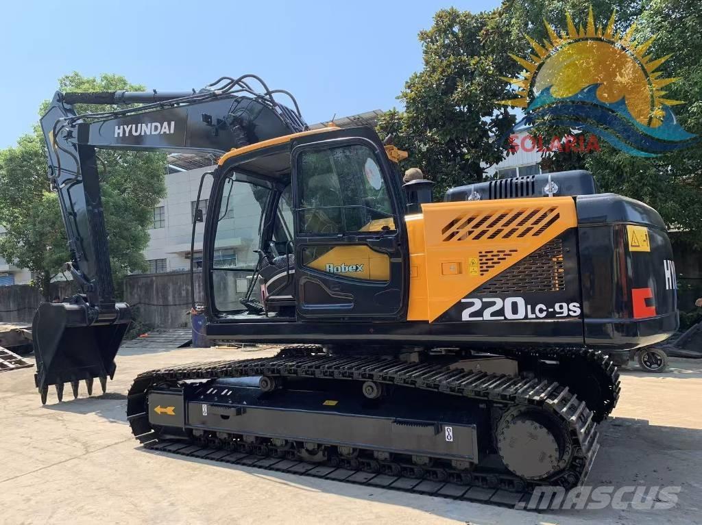 Hyundai R220LC-9S Rupsgraafmachines
