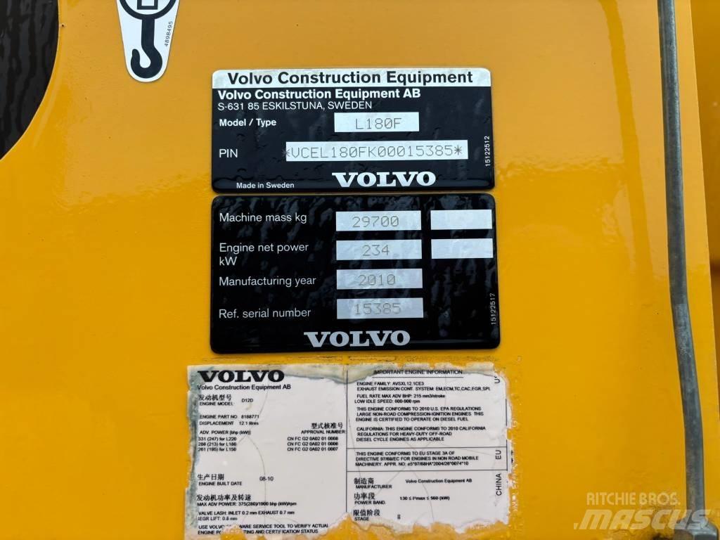 Volvo Radlader L180F Wielladers