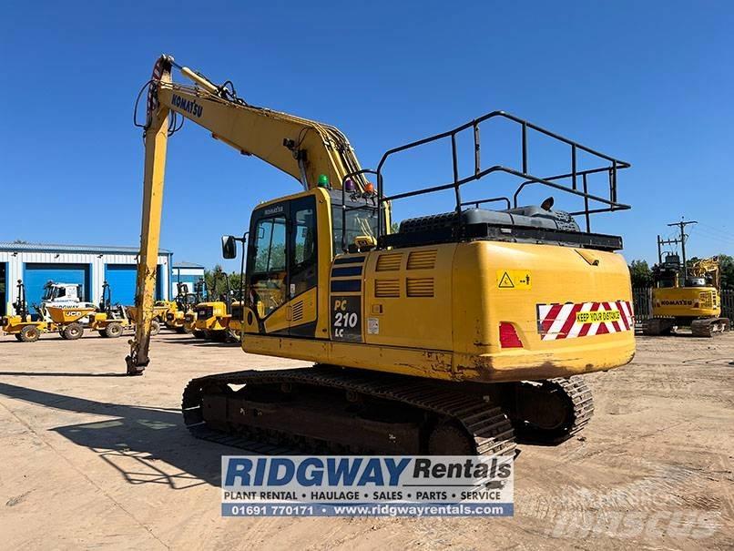 Komatsu PC 210 LC Graafmachines Long Reach