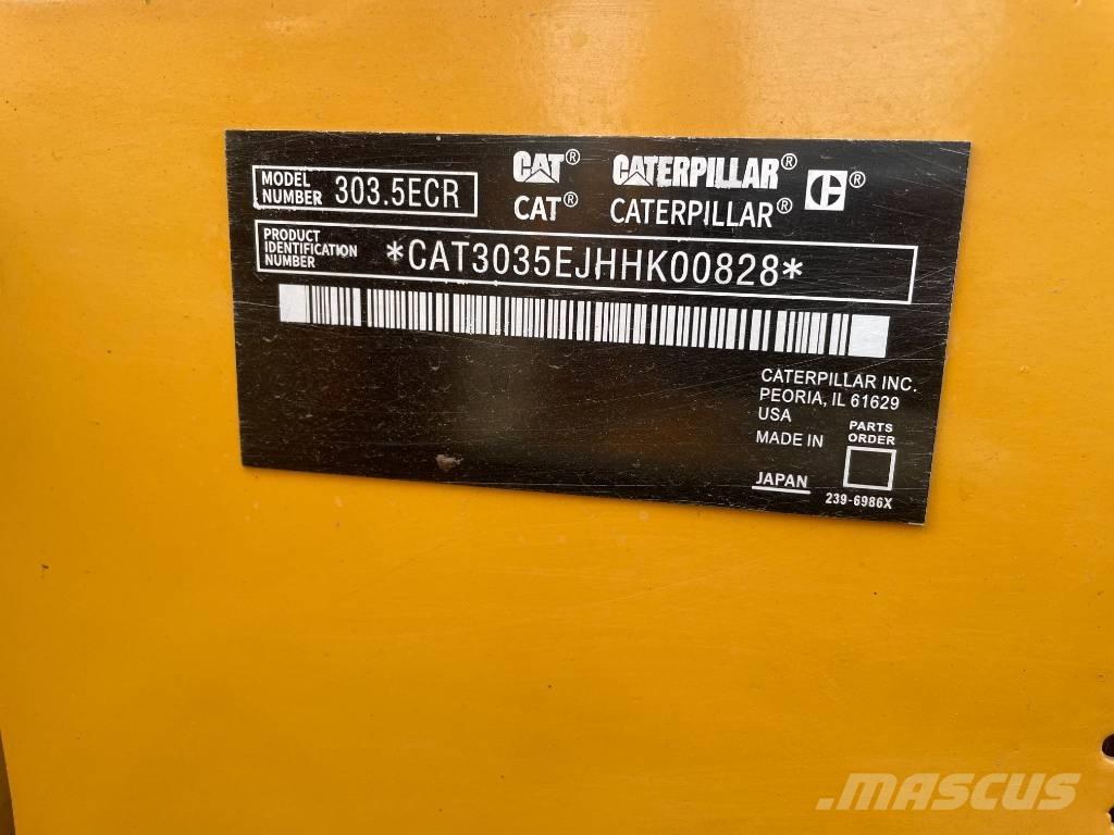 CAT 303 Minigraafmachines < 7t