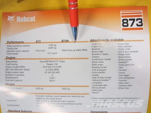 Bobcat 873 HF Schrankladers