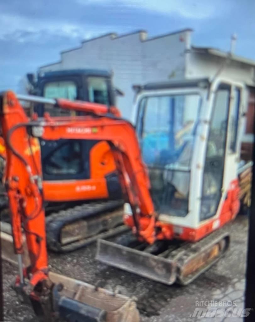 Hitachi EX 15-2 Minigraafmachines < 7t