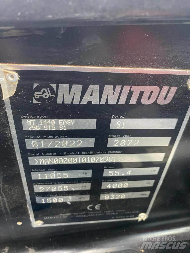 Manitou MT 1440 Verreikers